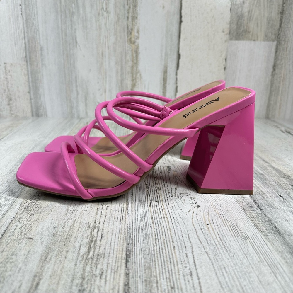 New AboundAustyn Strappy Women's Pink Sandal #770